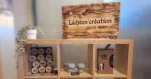 Création spéciales pour le château de Lichtenberg : ouvres bouteilles, bière 1206 et savon 1206 exclusivement chez nous.
